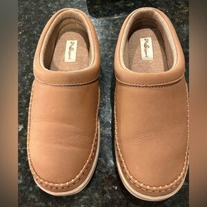 Stylish Brown Slip-On MyPillow Men’s Slippers
